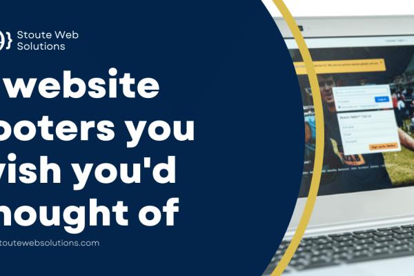 5 website footers you wish you'd thought of