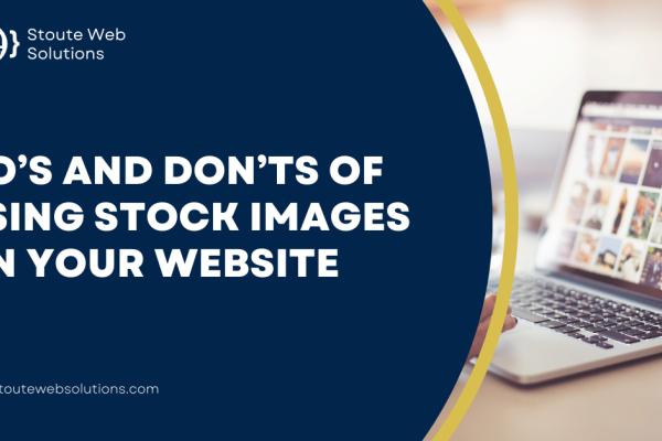 Do’s and don’ts of using stock images on your website