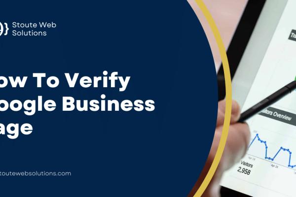 How To Verify Google Business Page