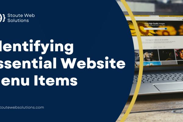 Identifying Essential Website Menu Items