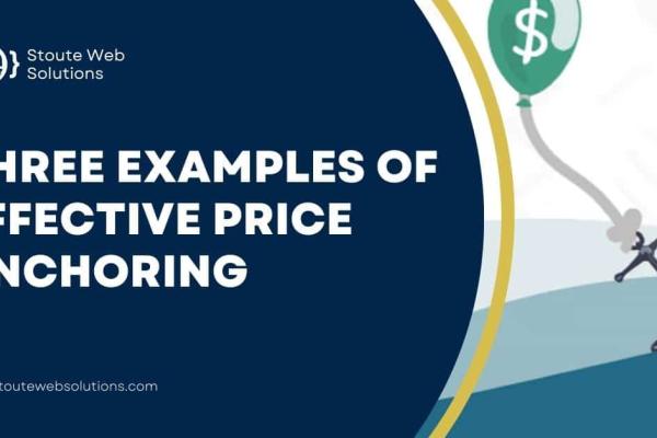 Three examples of effective price anchoring