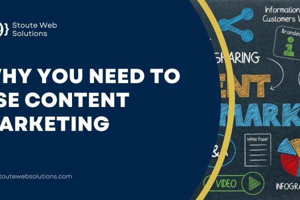 Why you Need to Use Content Marketing