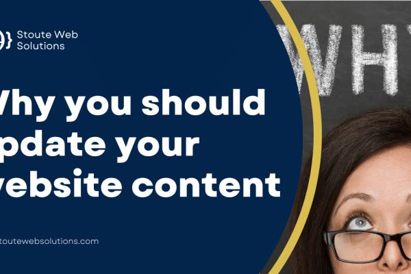 Why you should update your website content